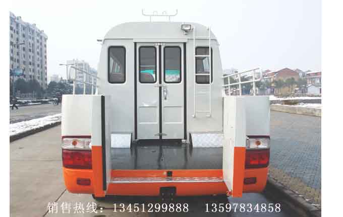 江淮7米14座汽油機(jī)電力工程車（國四）