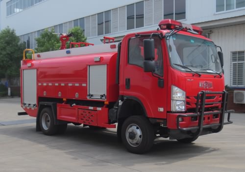 4.2噸慶鈴越野水罐消防車(chē)